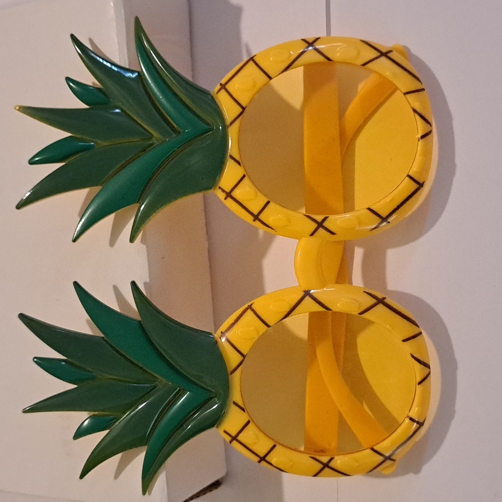Pineapple Novelty Party Glasses, Adult